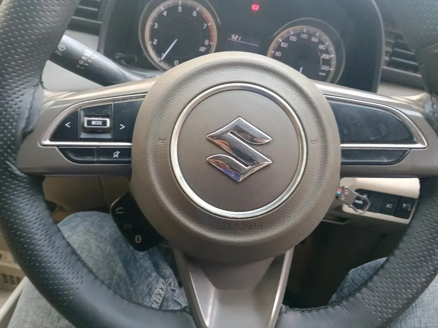 2021 Maruti Ertiga VXI CNG, CNG, Manual, 80,687 km, interior