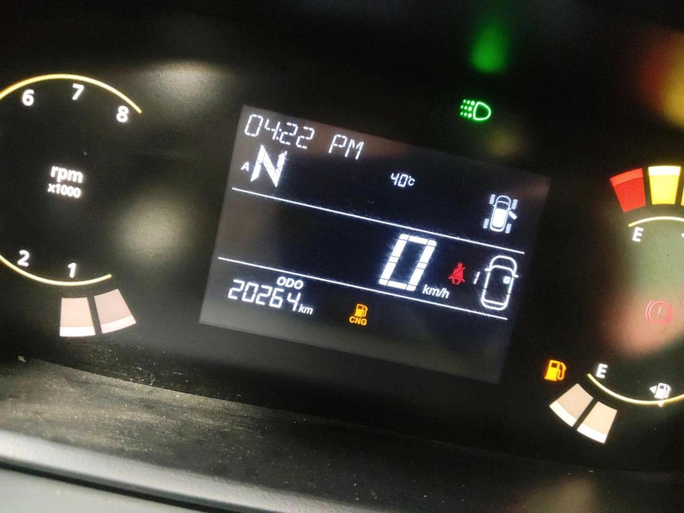 2025 Tata Tiago XZA iCNG, CNG, Automatic, 20,264 km, interior