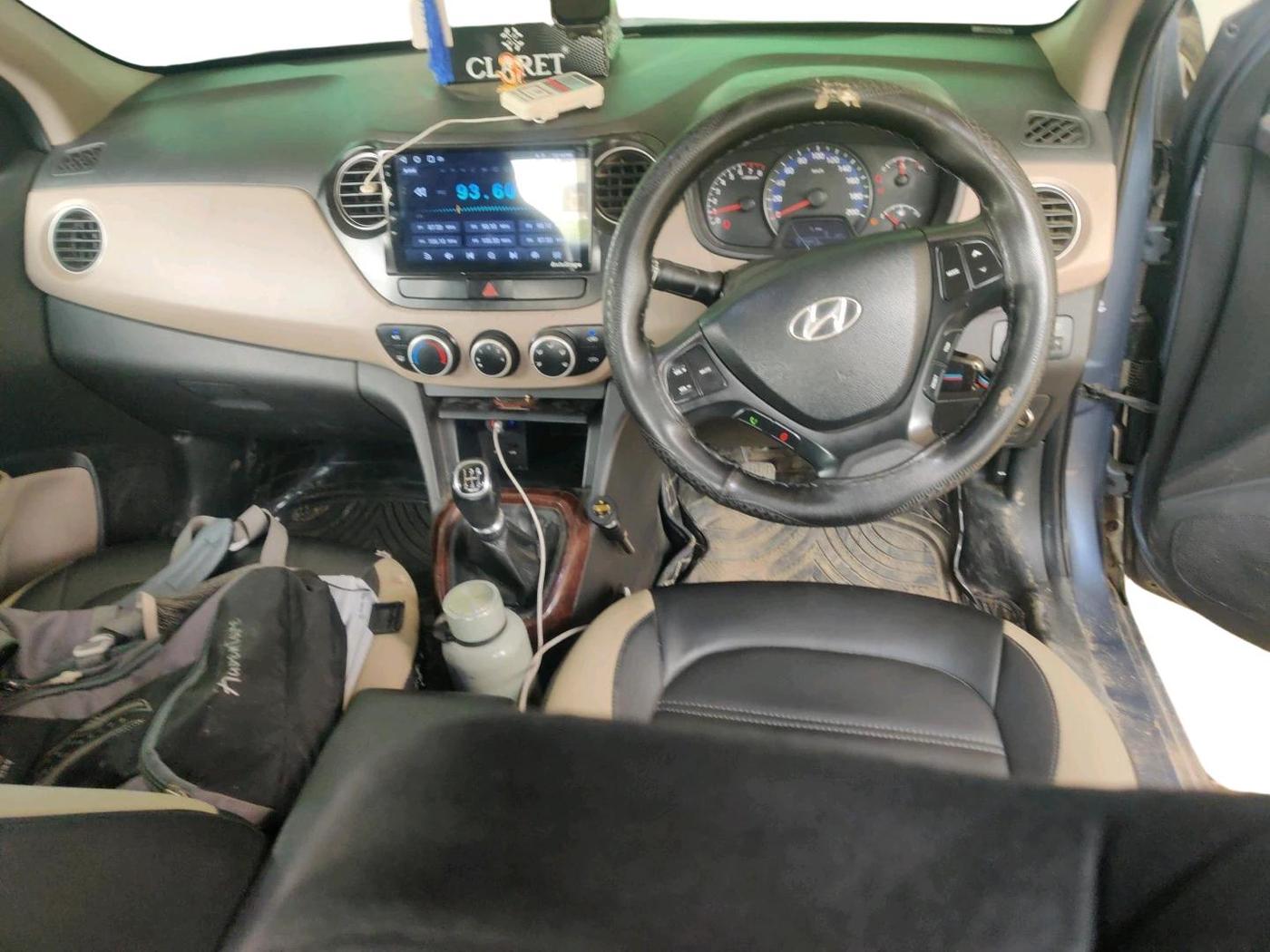 2014 Hyundai Xcent S 1.2, CNG, Manual, 87,943 km, interior