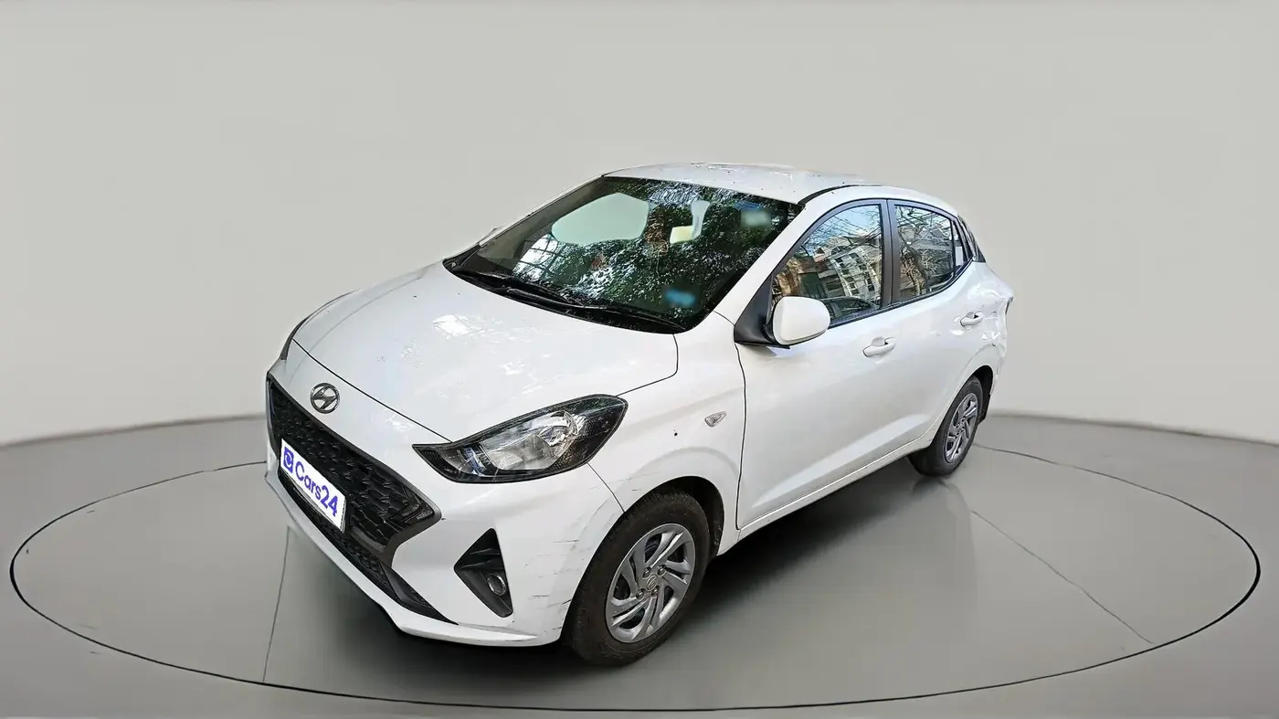 2022 Hyundai AURA S 1.2 CNG, CNG, Manual, 91,500 km, exterior