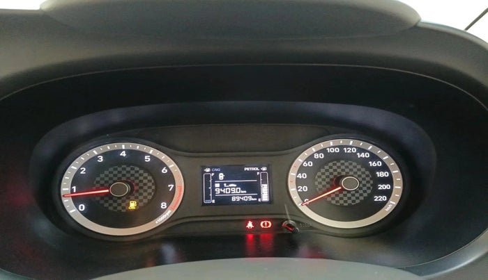 2022 Hyundai AURA S 1.2 CNG, CNG, Manual, 89,409 km, interior