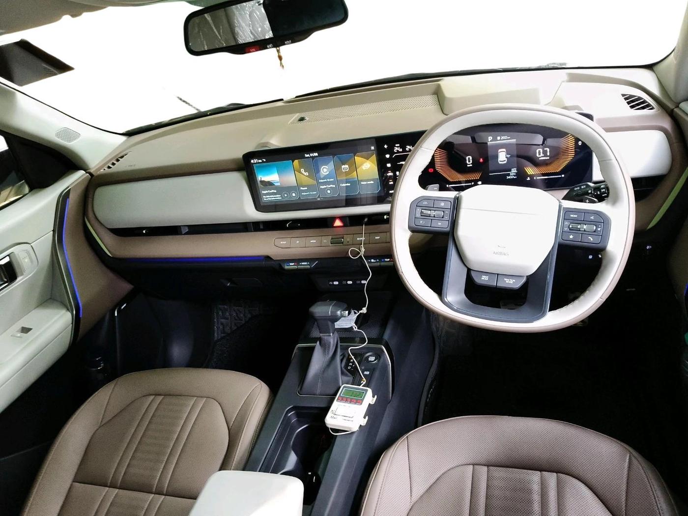 2026 KIA SELTOS HTX 1.5L Petrol IVT, Petrol, Automatic, 3,438 km, interior