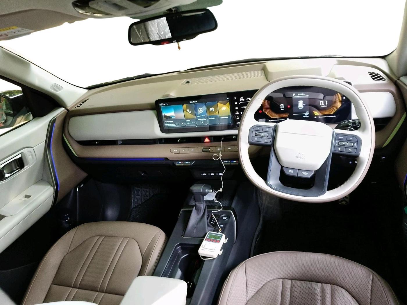 2026 KIA SELTOS HTX 1.5L Petrol IVT, Petrol, Automatic, 3,438 km, interior