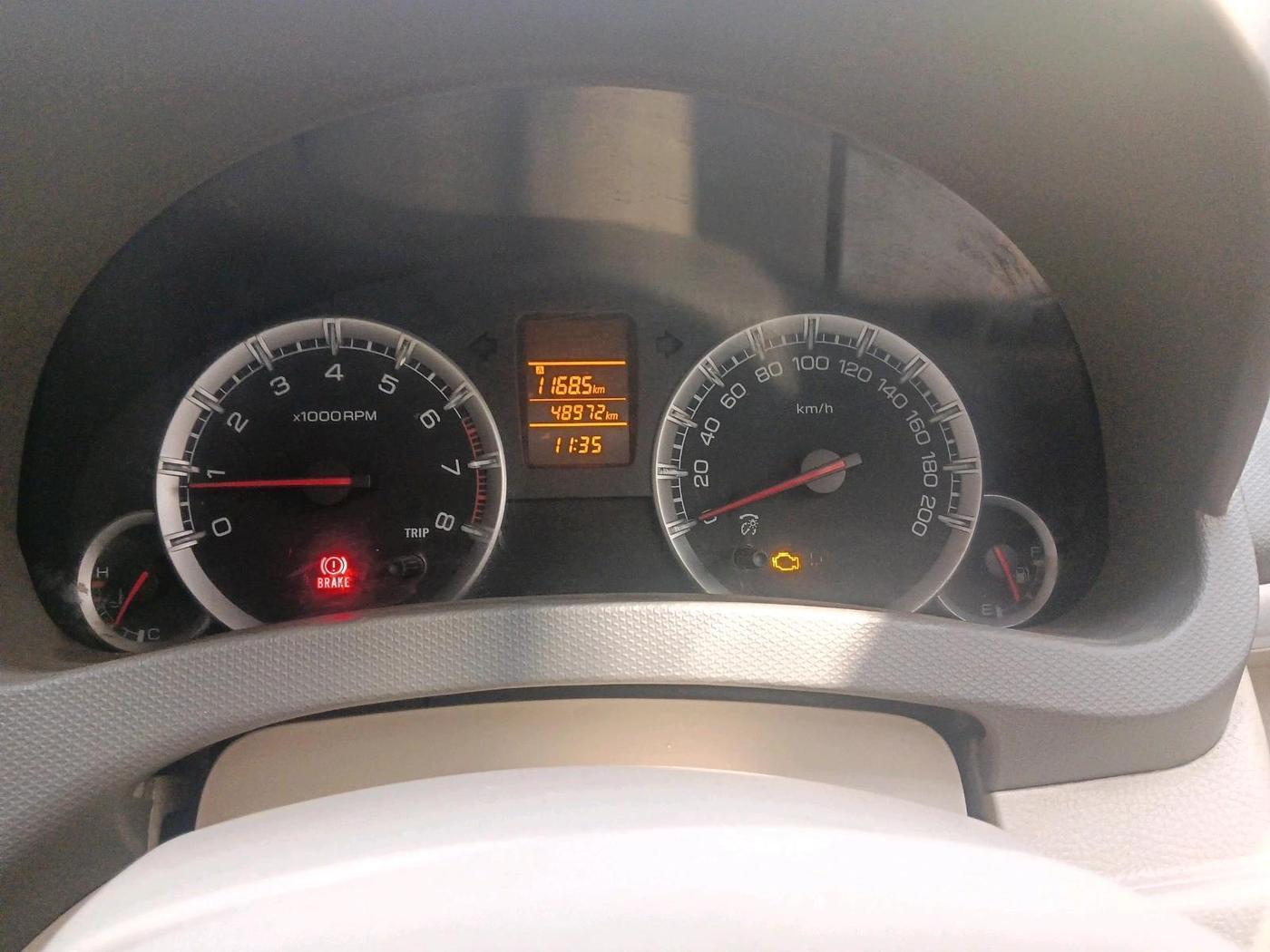2012 Maruti Ertiga VXI, Petrol, Manual, 48,972 km, interior