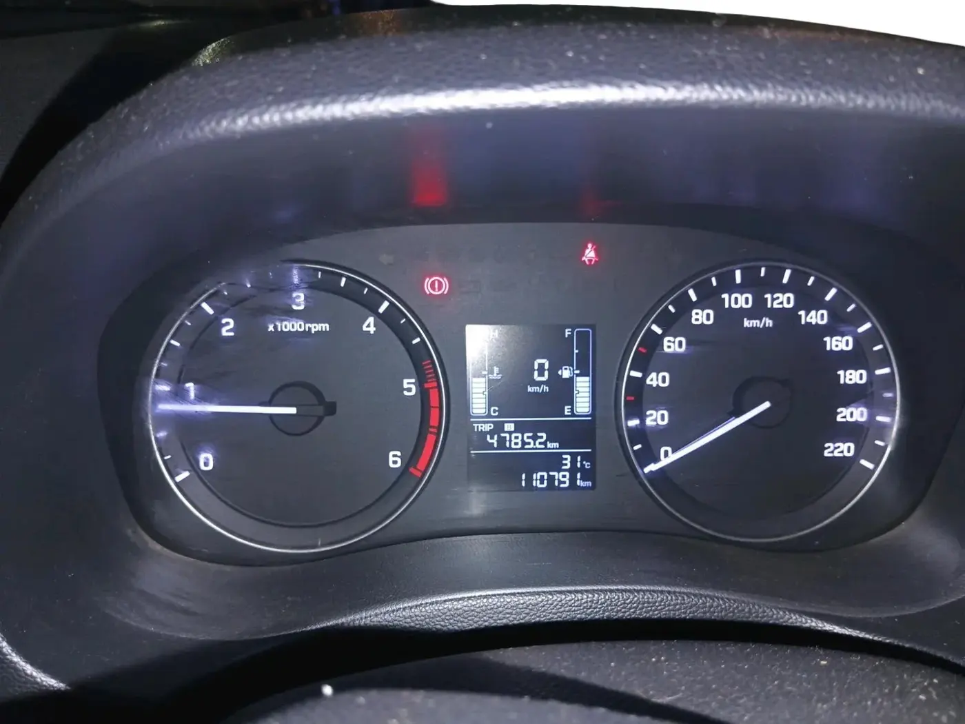 2016 Hyundai Creta SX 1.6 DIESEL, Diesel, Manual, 1,10,791 km, interior