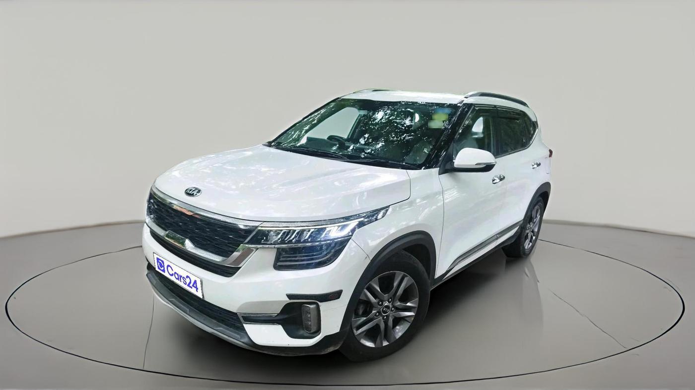 2020 KIA SELTOS HTX IVT 1.5 PETROL, Petrol, Automatic, 70,995 km, exterior