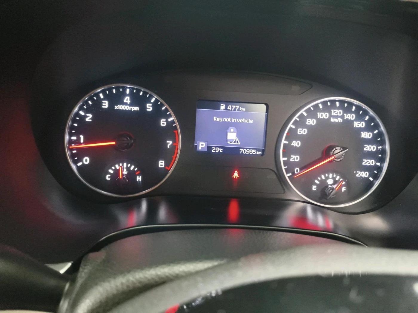 2020 KIA SELTOS HTX IVT 1.5 PETROL, Petrol, Automatic, 70,995 km, interior