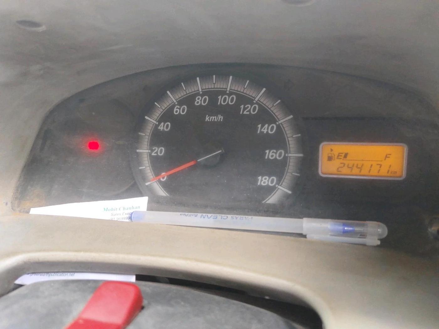 2019 Maruti Eeco 5 STR WITH A/C+HTR CNG, CNG, Manual, 2,44,171 km, interior
