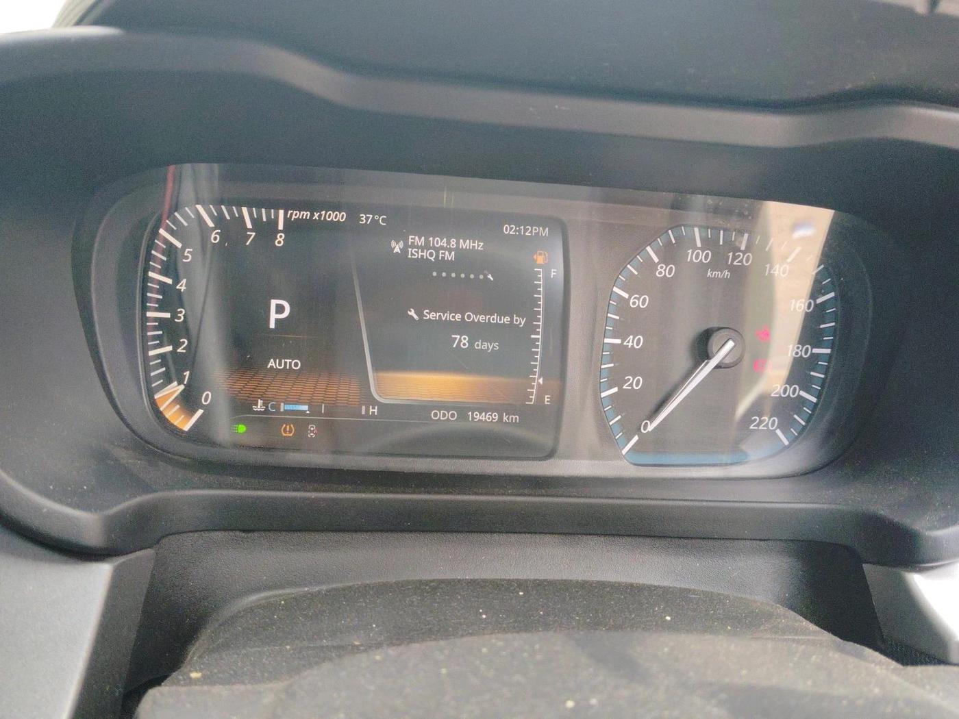 2024 Tata ALTROZ XZA + SUNROOF, Petrol, Automatic, 19,469 km, interior