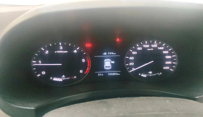 2018 Hyundai Creta SX (O) 1.6 DIESEL, Diesel, Manual, 1,04,253 km, interior