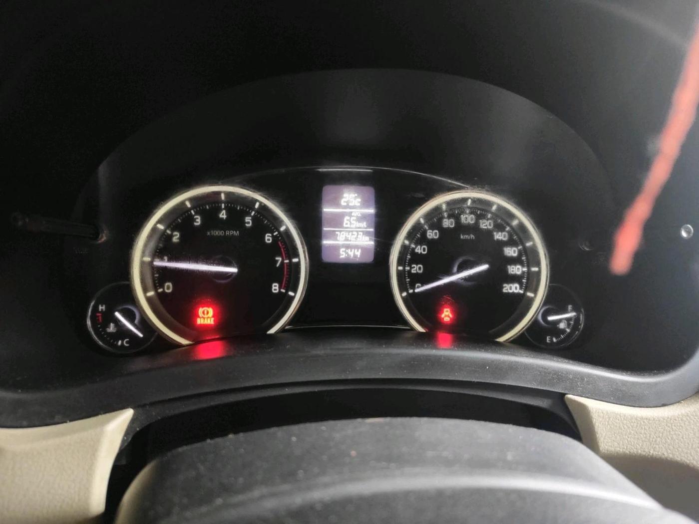 2014 Maruti Ciaz VXI, CNG, Manual, 78,423 km, interior