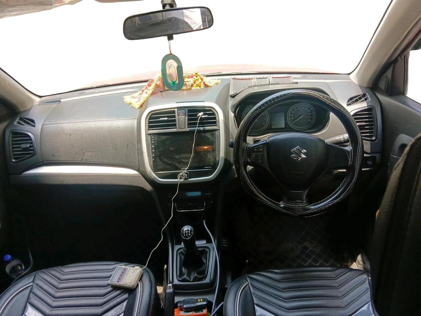 2022 Maruti Vitara Brezza VXI, Petrol, Manual, 77,300 km, interior
