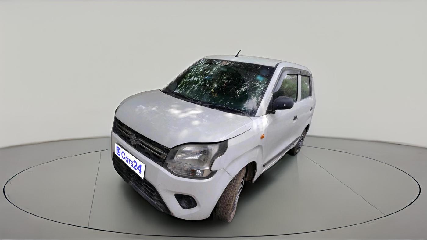 2019 Maruti New Wagon-R LXI CNG 1.0, CNG, Manual, 59,781 km, exterior