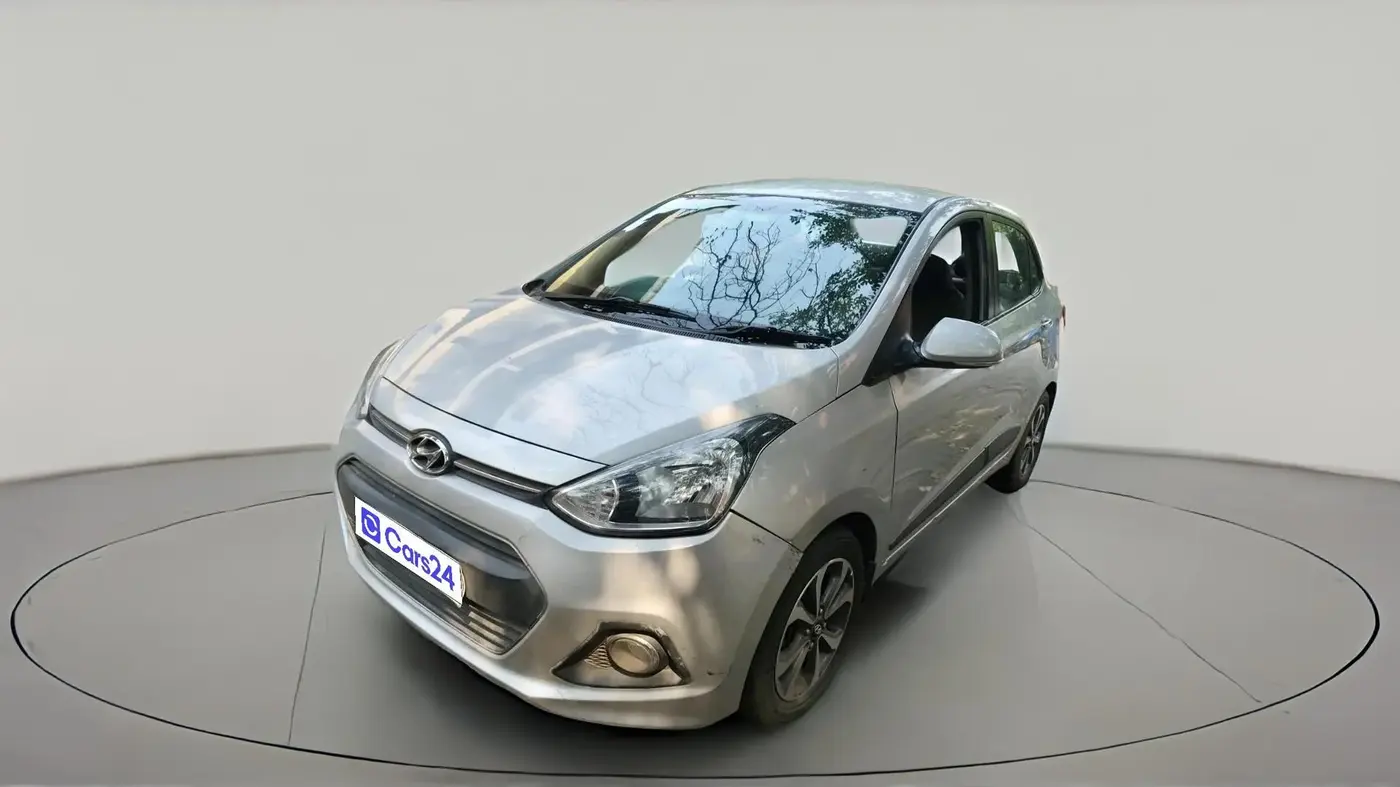 2014 Hyundai Xcent SX AT 1.2 (O), Petrol, Automatic, 78,990 km, exterior