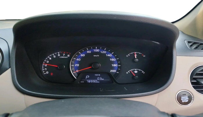 2014 Hyundai Xcent SX AT 1.2 (O), Petrol, Automatic, 78,990 km, interior