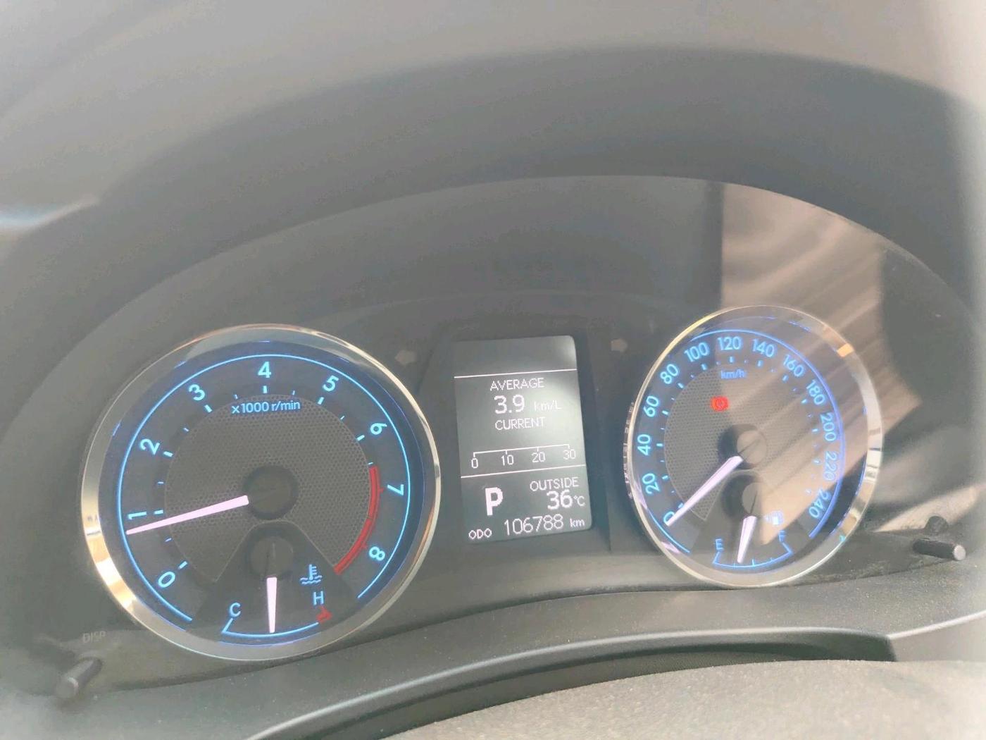 2015 Toyota Corolla Altis VL CVT PETROL, Petrol, Automatic, 1,06,788 km, interior