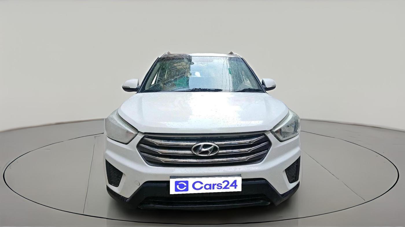 2017 Hyundai Creta E PLUS 1.6 PETROL, CNG, Manual, 1,26,257 km, exterior