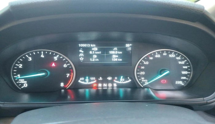 2019 Ford Ecosport TITANIUM + 1.5L PETROL AT, Petrol, Automatic, 1,05,613 km, interior