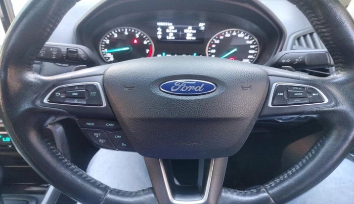 2019 Ford Ecosport TITANIUM + 1.5L PETROL AT, Petrol, Automatic, 1,05,613 km, interior