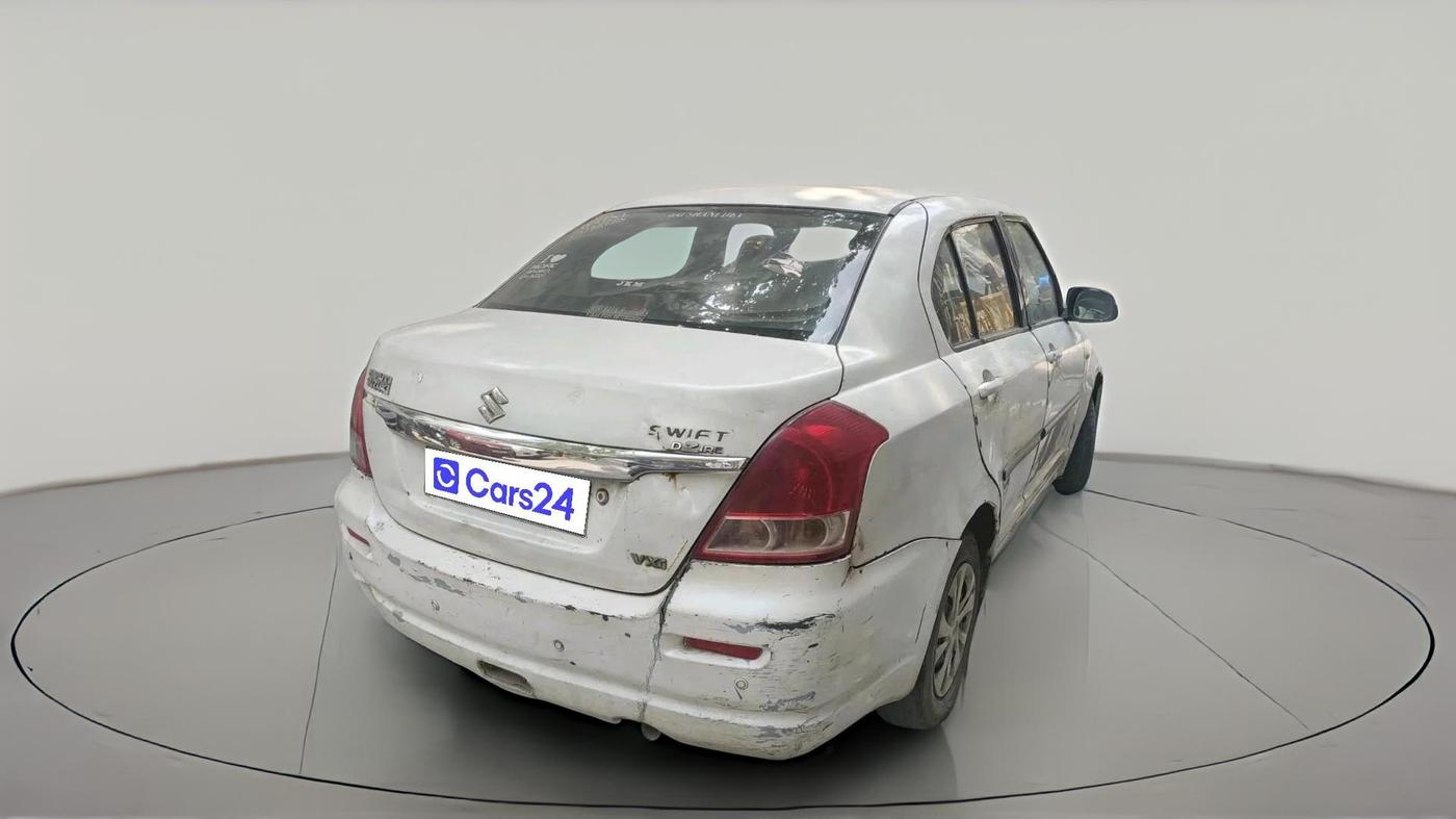 2011 Maruti Swift Dzire VXI, CNG, Manual, 1,78,383 km, exterior
