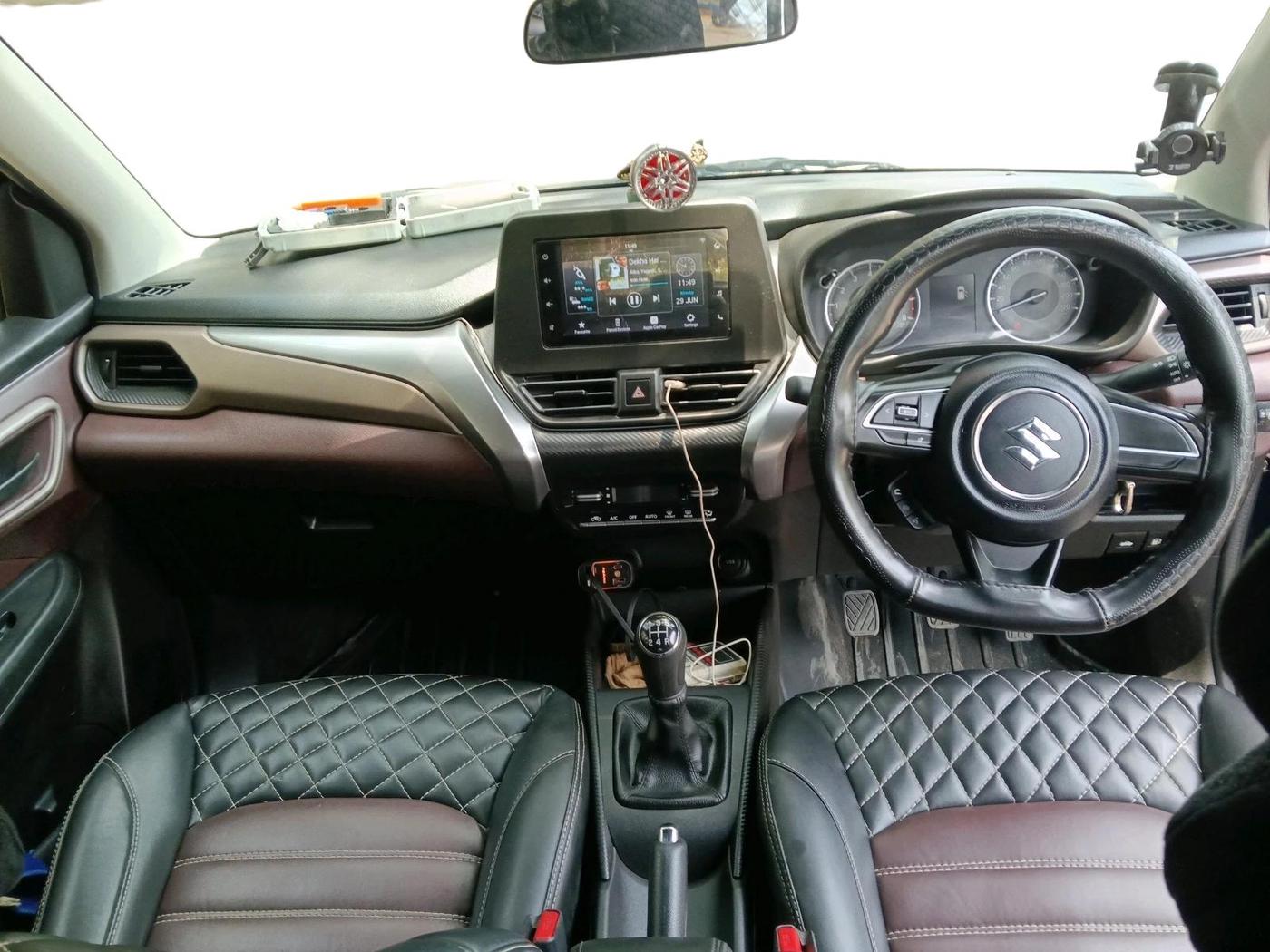 2024 Maruti FRONX DELTA PLUS 1.2MT, Petrol, Manual, 11,732 km, interior