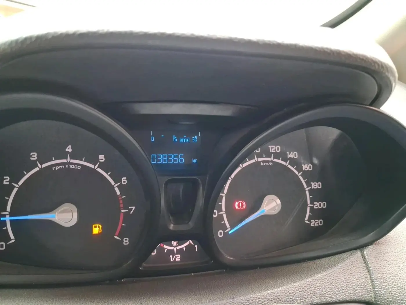 2014 Ford Ecosport TREND 1.5L PETROL, Petrol, Manual, 38,356 km, interior