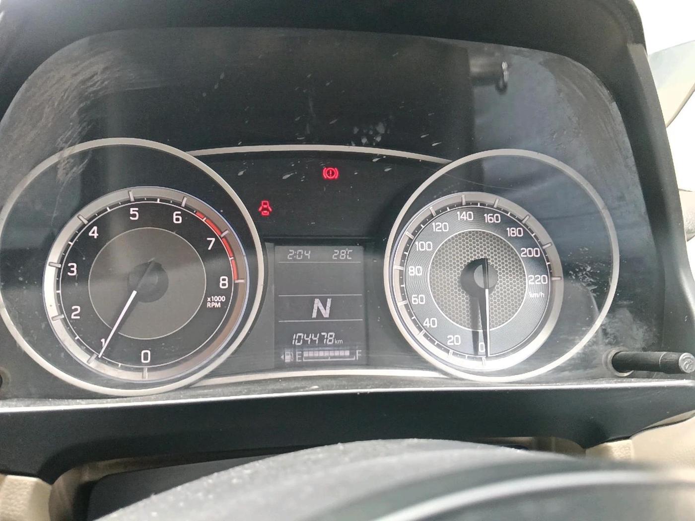 2017 Maruti Dzire VXI AMT, Petrol, Automatic, 1,04,478 km, interior