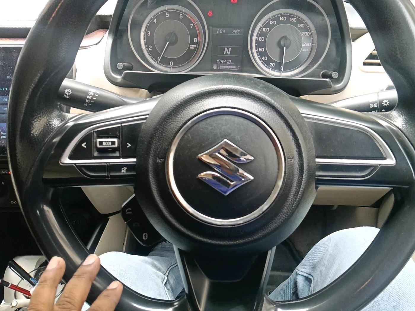 2017 Maruti Dzire VXI AMT, Petrol, Automatic, 1,04,478 km, interior
