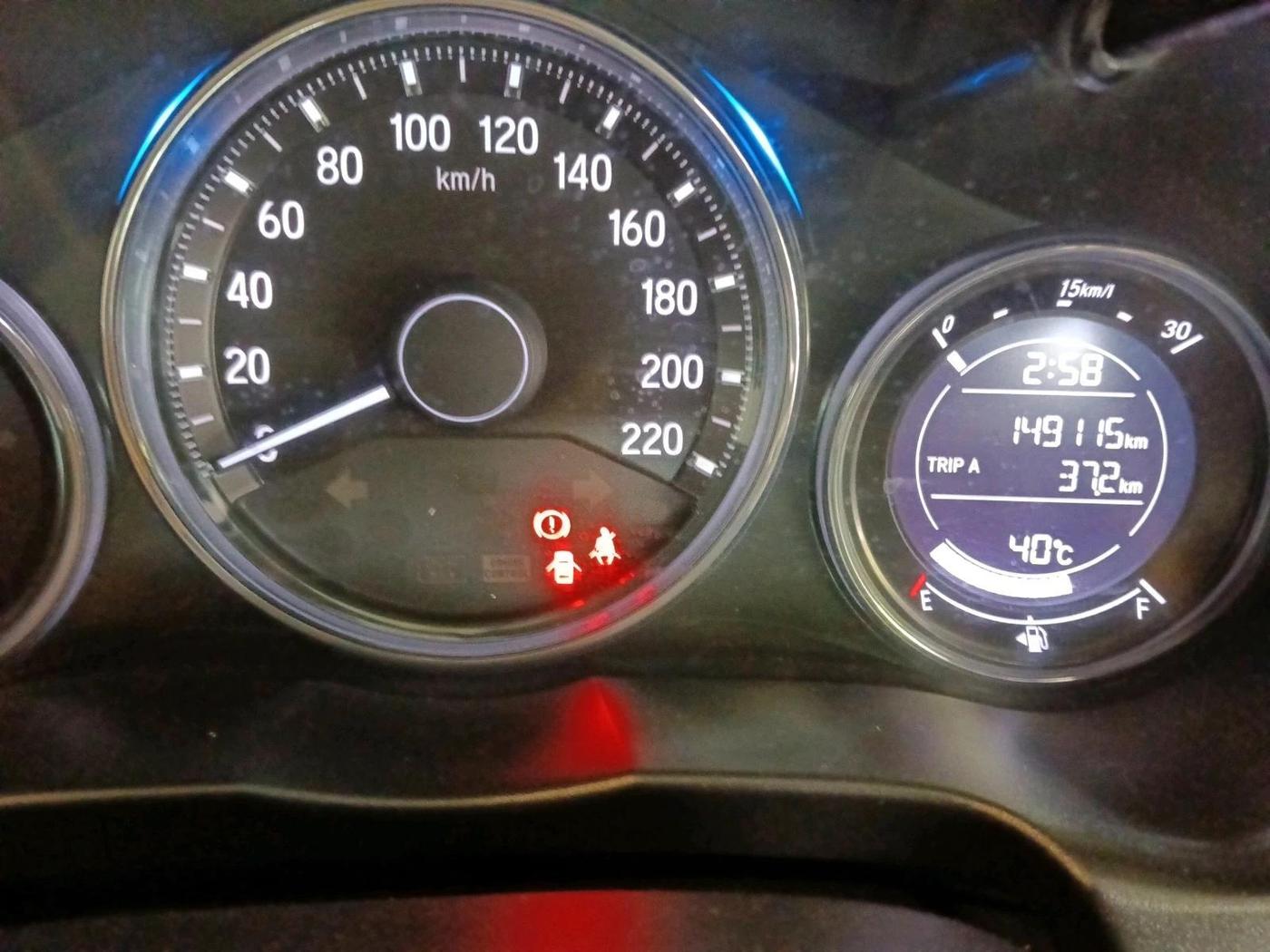 2017 Honda City 1.5L I-VTEC V MT, Petrol, Manual, 1,49,115 km, interior