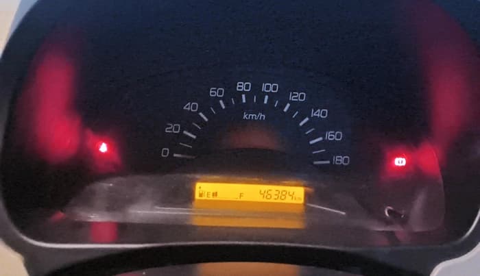 2014 Maruti Wagon R 1.0 LXI CNG, CNG, Manual, 46,384 km, interior