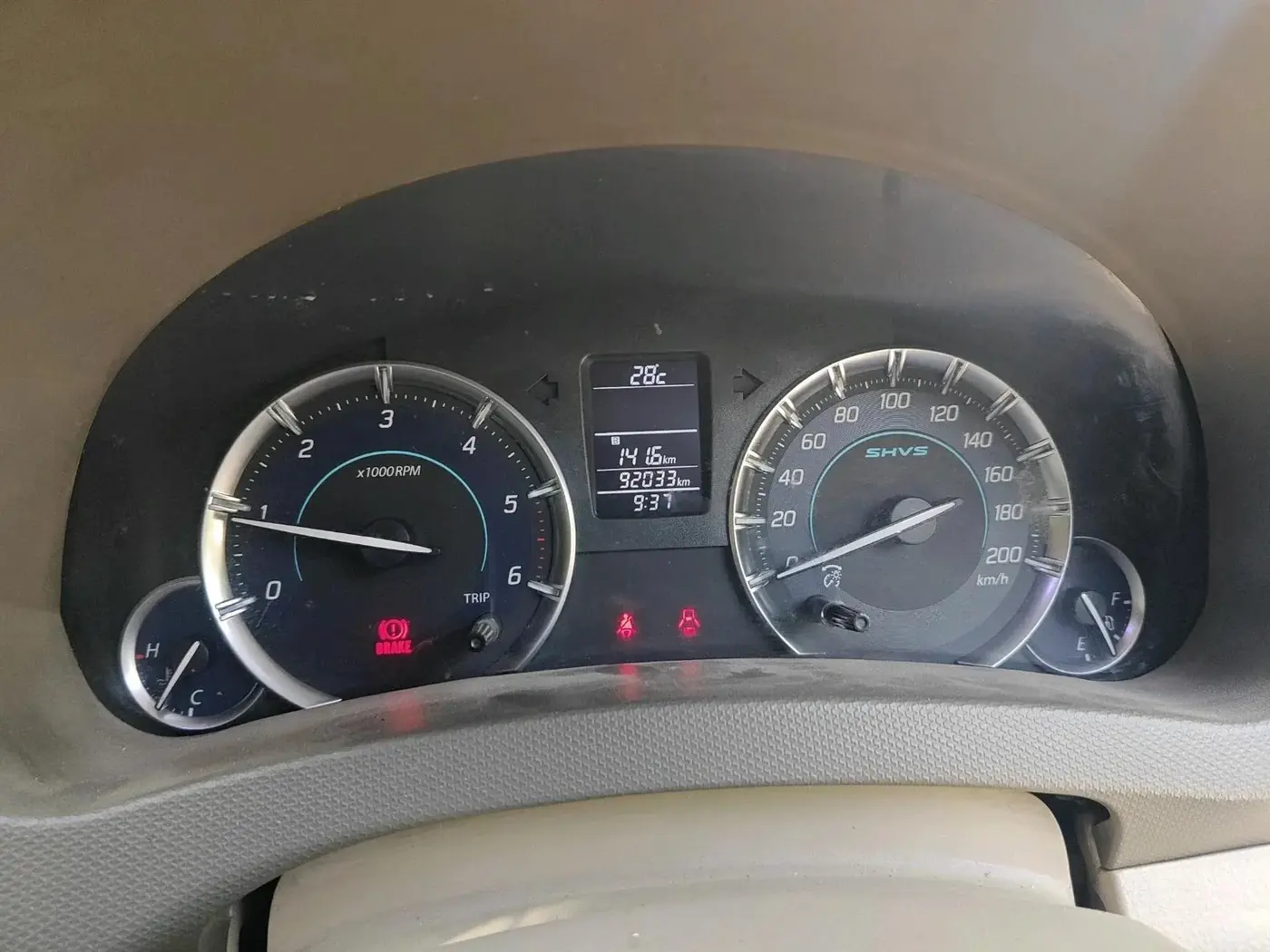 2017 Maruti Ertiga ZDI + SHVS, Diesel, Manual, 92,033 km, interior