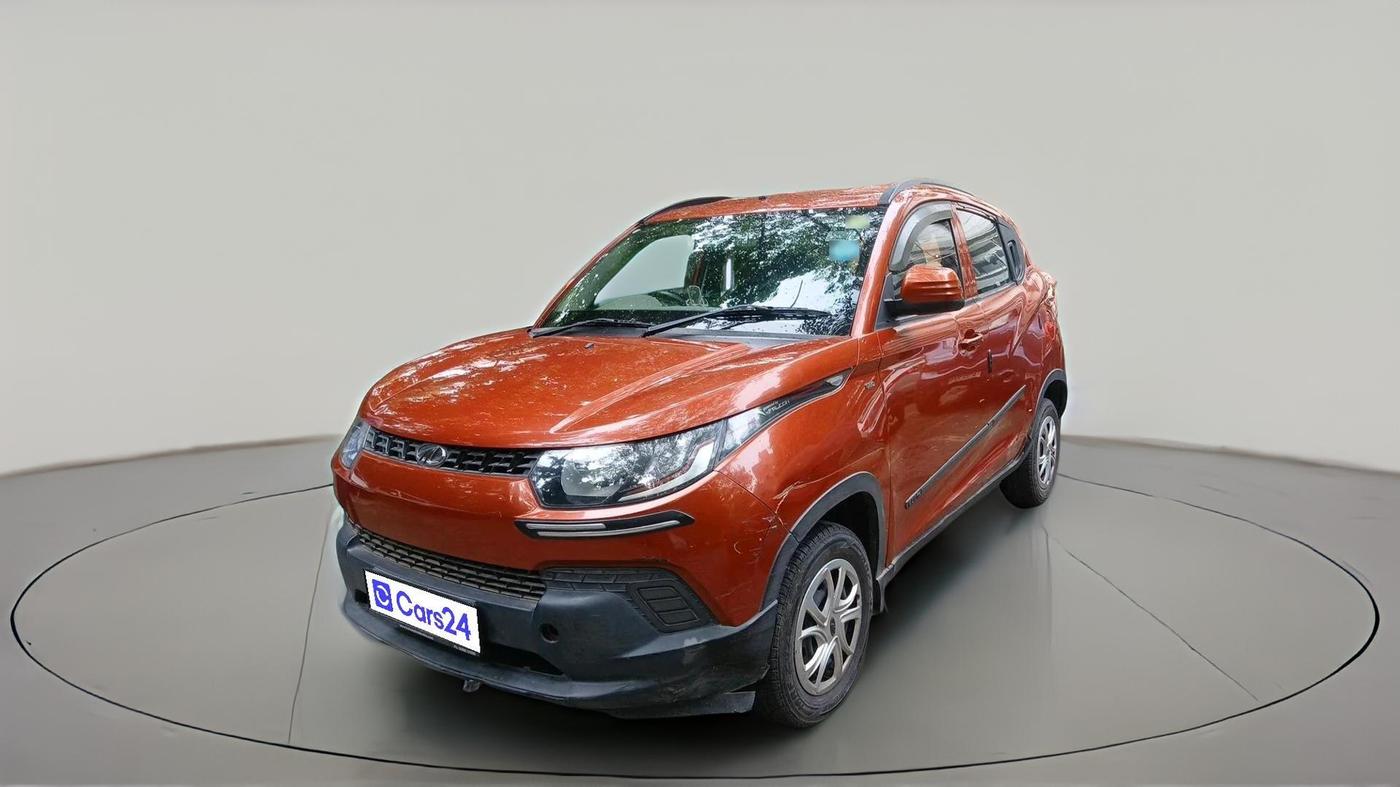 2016 Mahindra Kuv100 K4 5 STR, Petrol, Manual, 21,084 km, exterior
