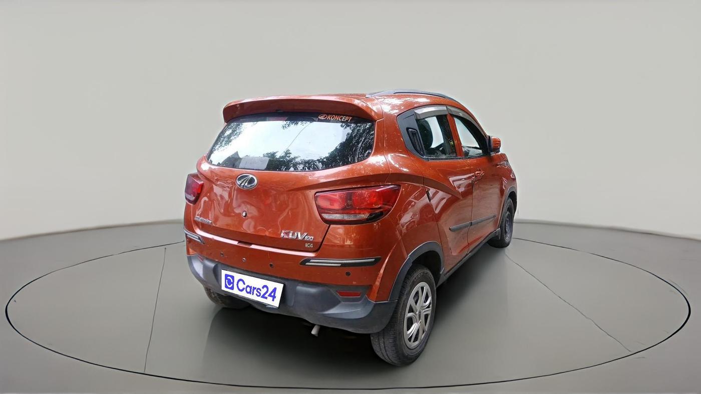 2016 Mahindra Kuv100 K4 5 STR, Petrol, Manual, 21,084 km, exterior