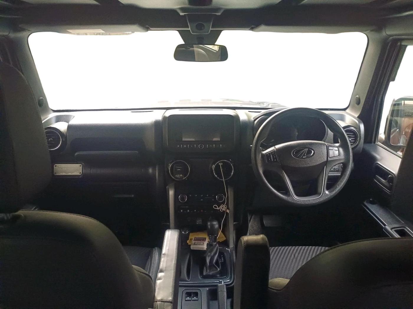 2021 Mahindra Thar LX PETROL HT 4WD AT, Petrol, Automatic, 22,166 km, interior