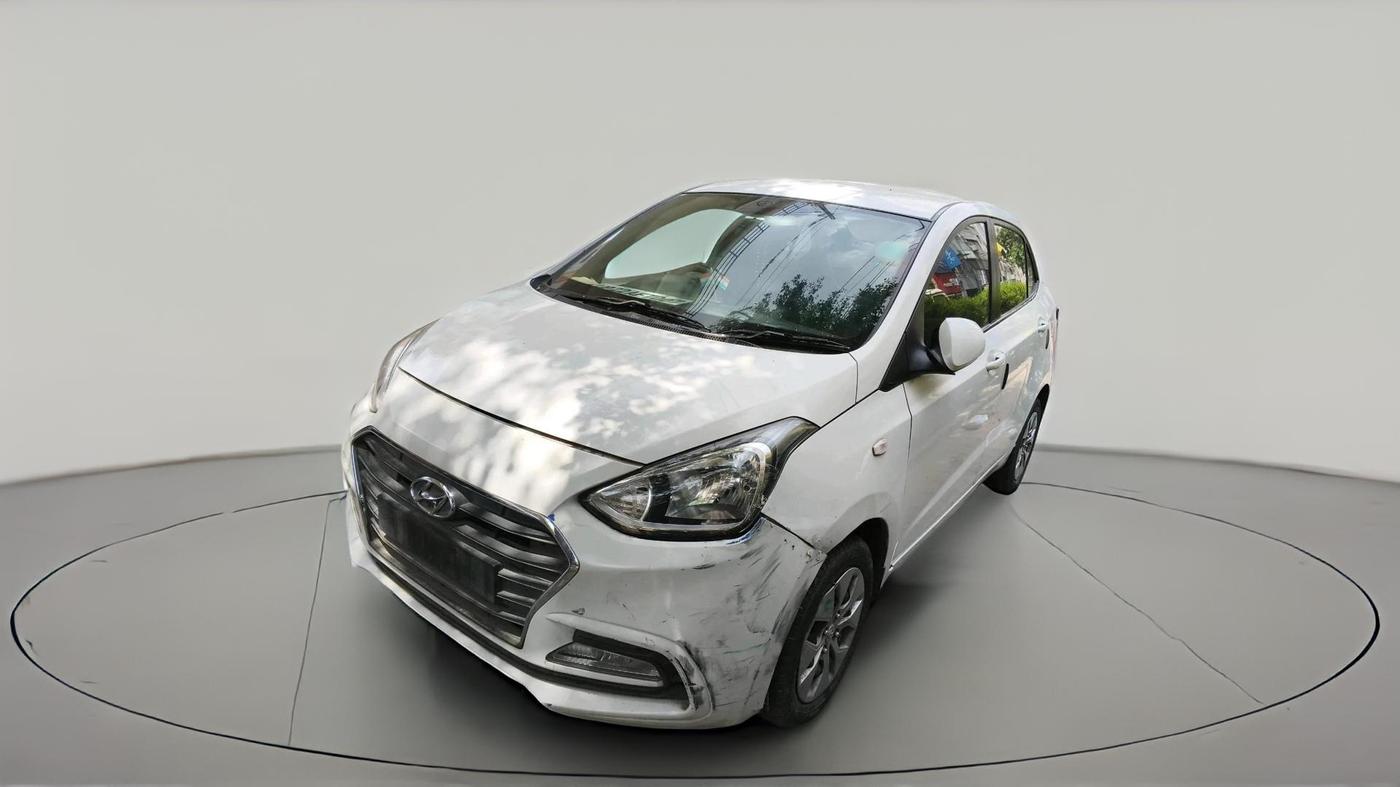2017 Hyundai Xcent E, Petrol, Manual, 1,05,050 km, exterior