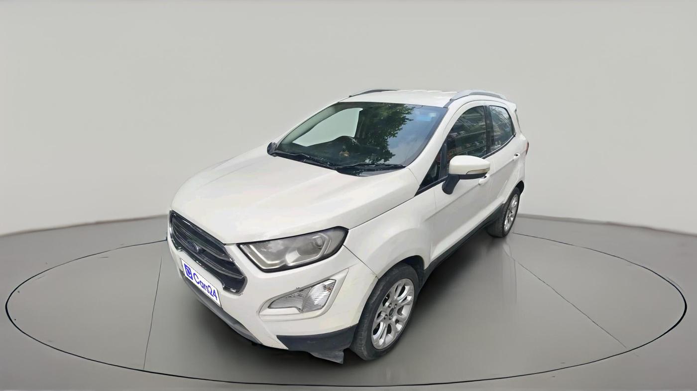 2018 Ford Ecosport TITANIUM + 1.5L PETROL AT, Petrol, Automatic, 98,780 km, exterior