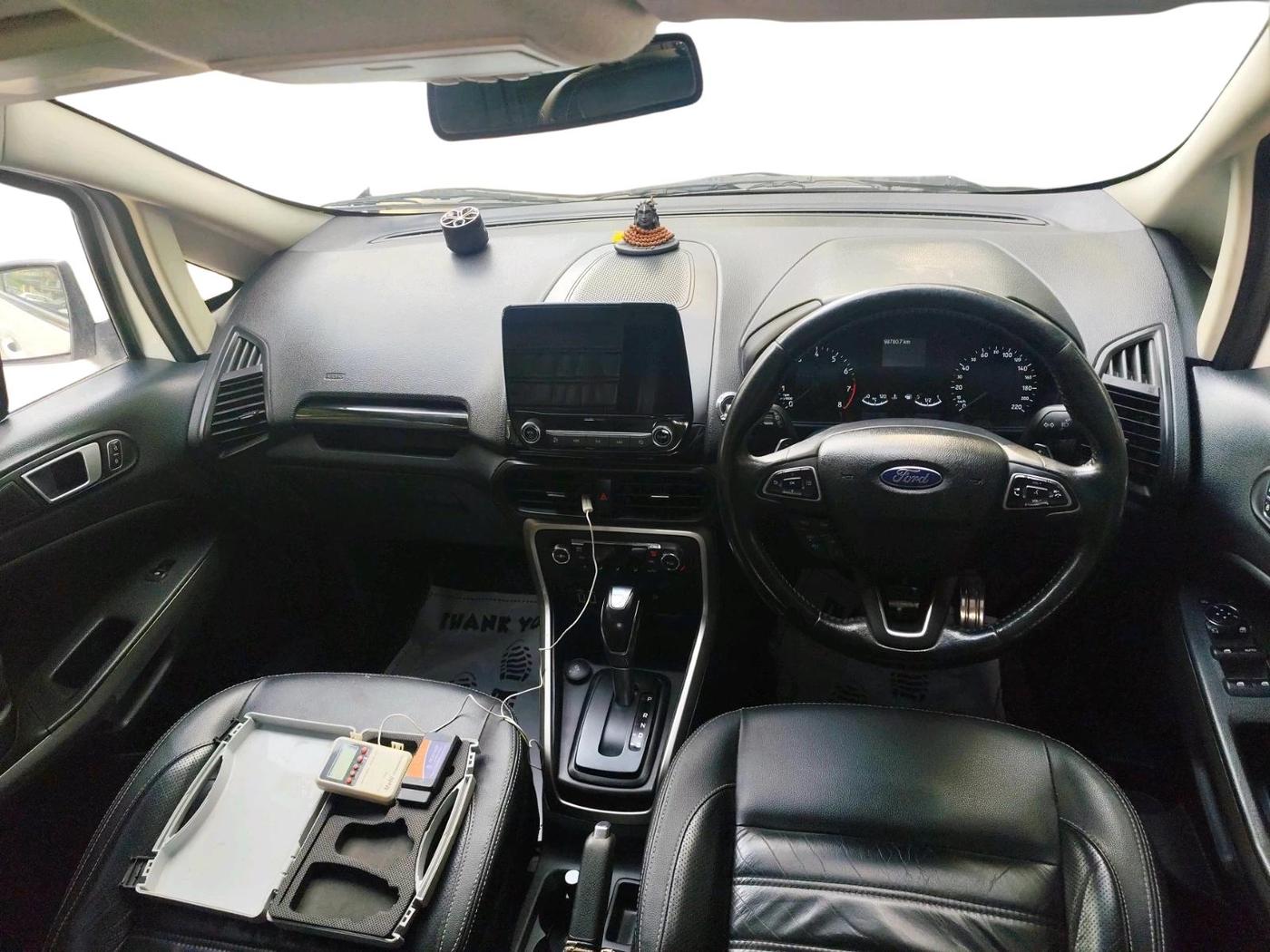2018 Ford Ecosport TITANIUM + 1.5L PETROL AT, Petrol, Automatic, 98,780 km, interior