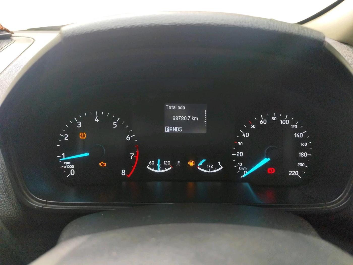 2018 Ford Ecosport TITANIUM + 1.5L PETROL AT, Petrol, Automatic, 98,780 km, interior
