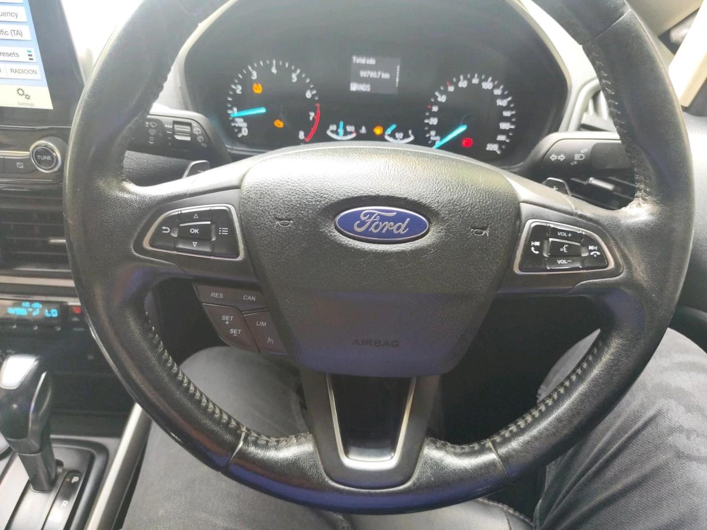 2018 Ford Ecosport TITANIUM + 1.5L PETROL AT, Petrol, Automatic, 98,780 km, interior