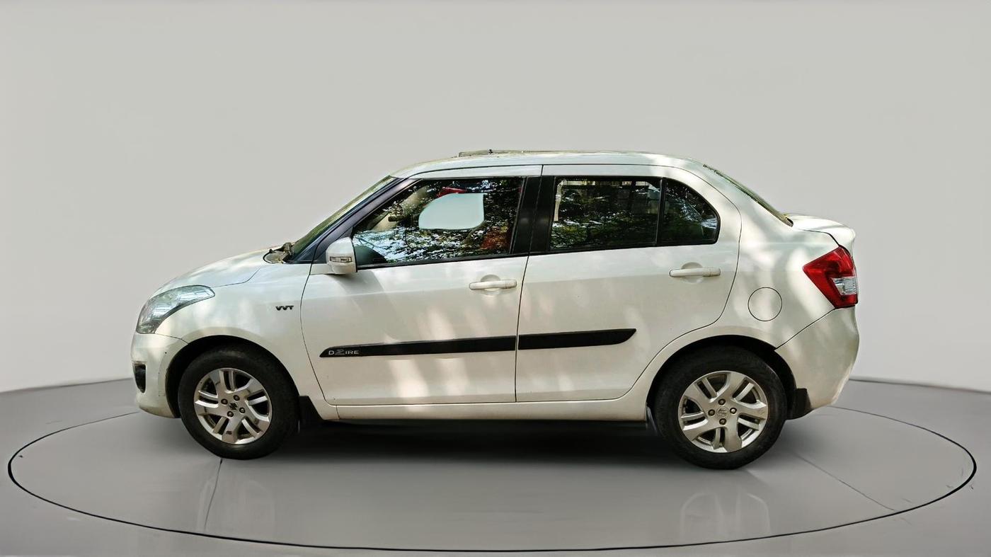 2014 Maruti Swift Dzire ZXI, Petrol, Manual, 86,480 km, exterior