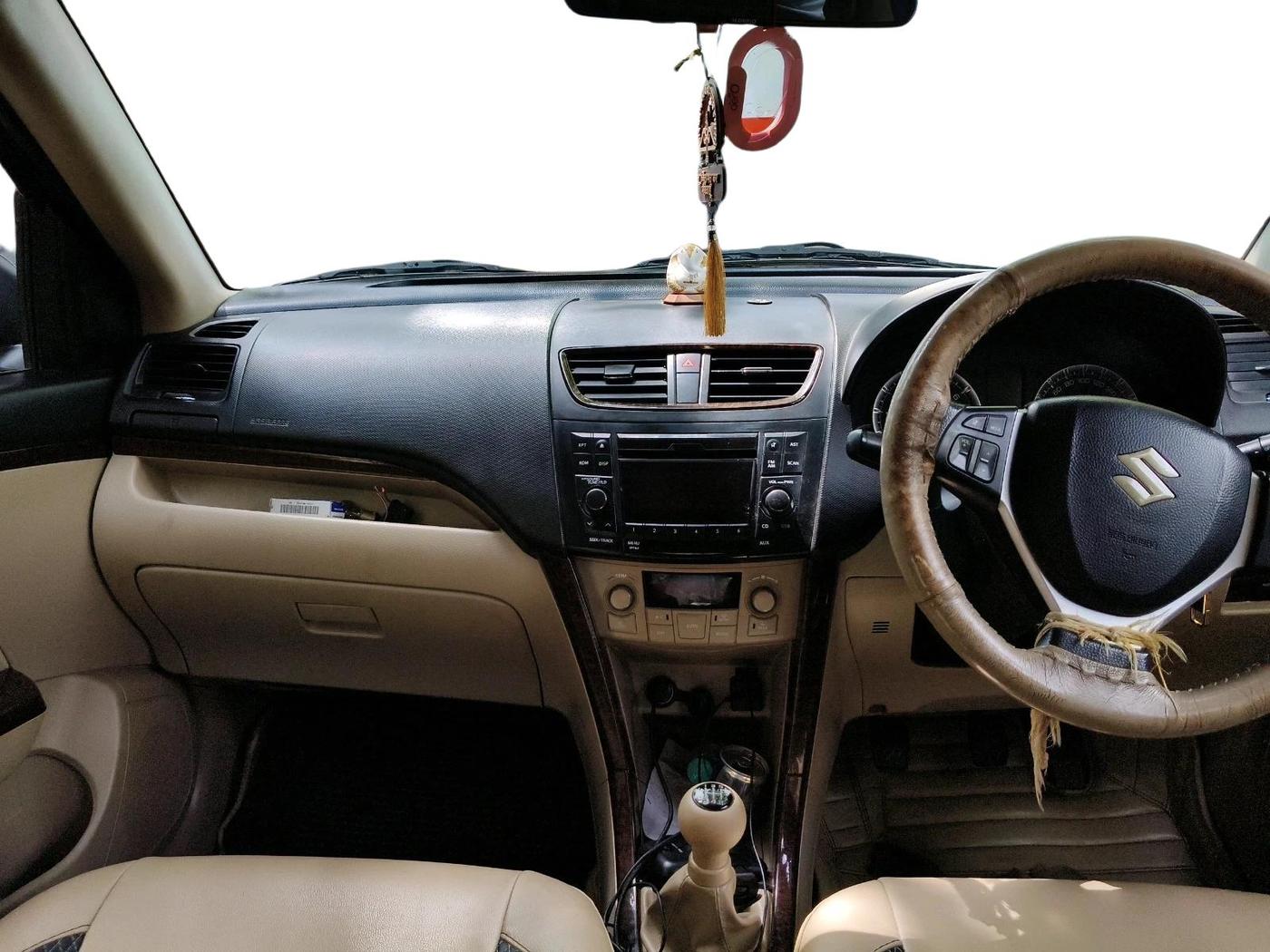 2014 Maruti Swift Dzire ZXI, Petrol, Manual, 86,480 km, interior