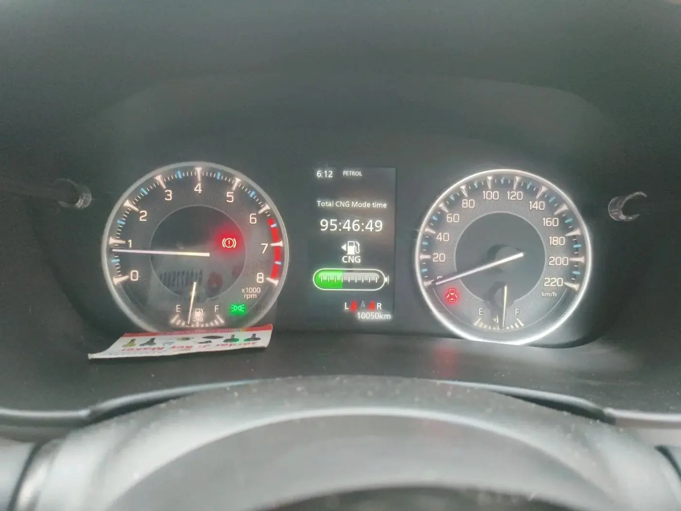 2025 Maruti Grand Vitara DELTA CNG, CNG, Manual, 10,050 km, interior