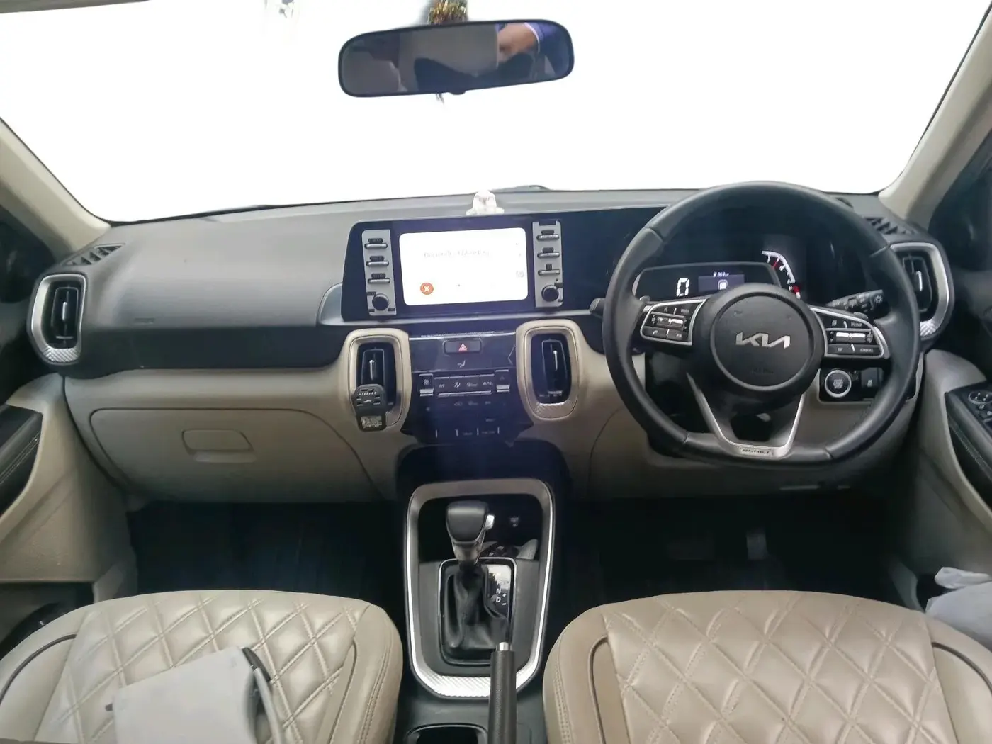2021 KIA SONET HTX 1.0 DCT, Petrol, Automatic, 61,825 km, interior