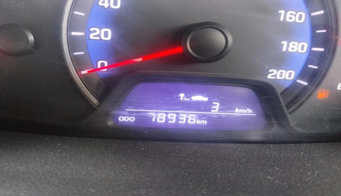 2017 Hyundai Xcent E+, Petrol, Manual, 78,939 km, interior