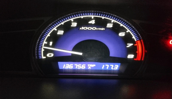 2012 Honda Civic 1.8L I-VTEC S MT, Petrol, Manual, 1,36,756 km, interior