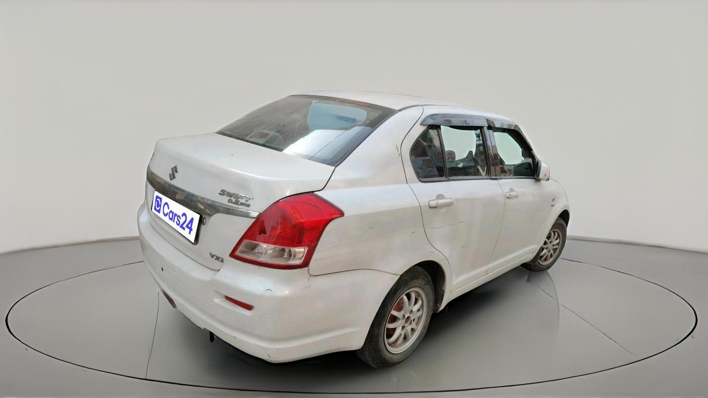 2010 Maruti Swift Dzire VXI, CNG, Manual, 99,771 km, exterior