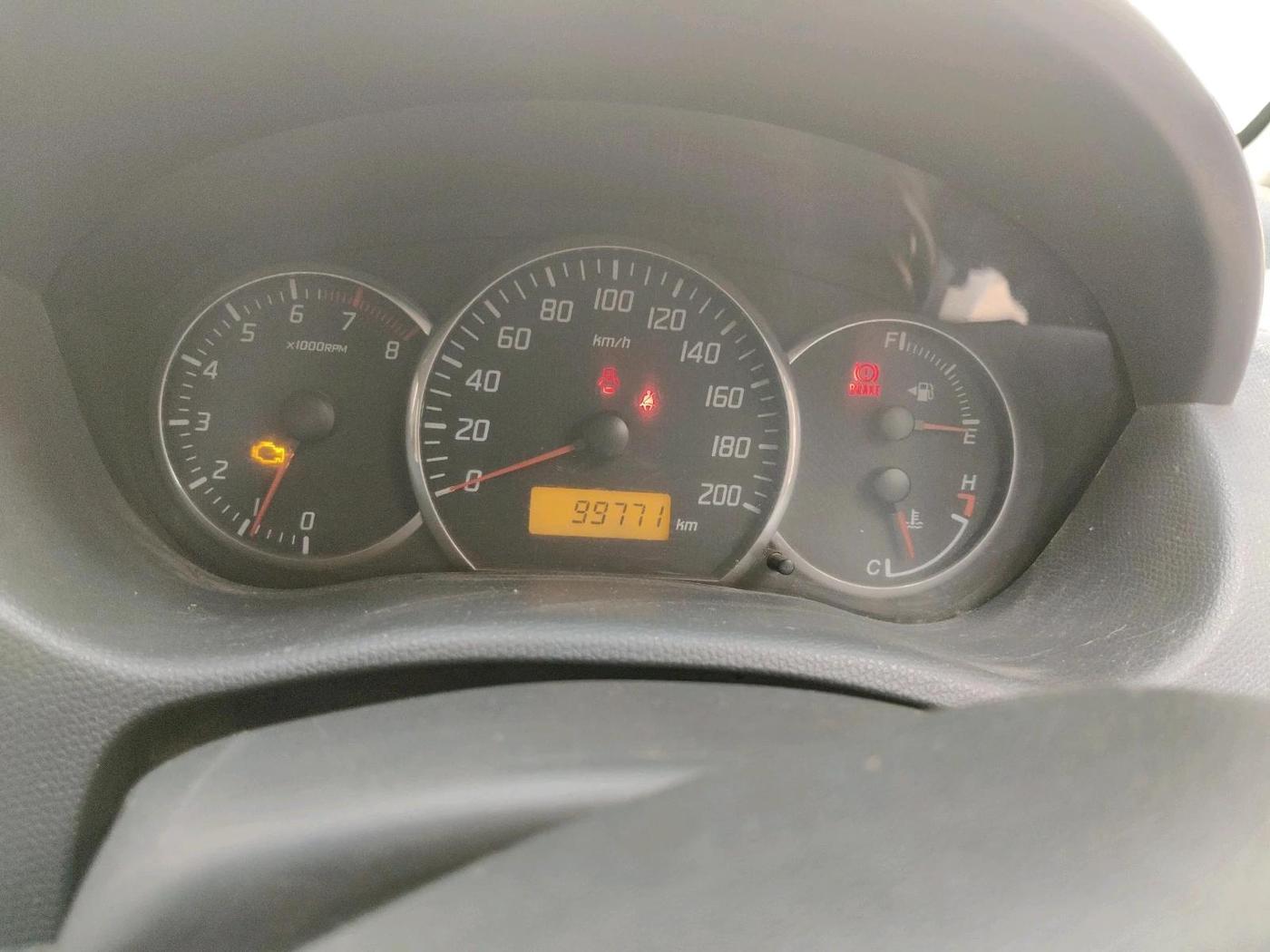 2010 Maruti Swift Dzire VXI, CNG, Manual, 99,771 km, interior