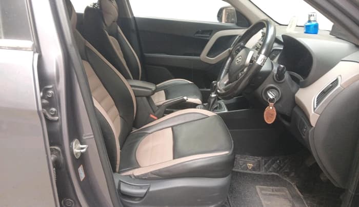 2017 Hyundai Creta E PLUS 1.6 PETROL, Petrol, Manual, 1,03,178 km, interior