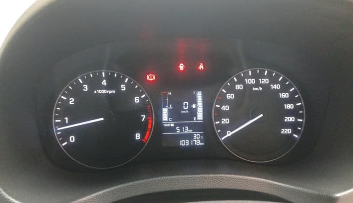 2017 Hyundai Creta E PLUS 1.6 PETROL, Petrol, Manual, 1,03,178 km, interior