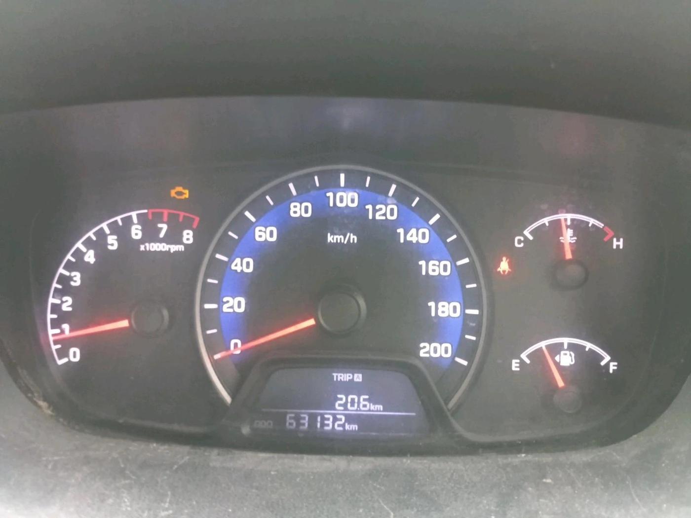 2016 Hyundai XCENT PRIME T, CNG, Manual, 63,132 km, interior